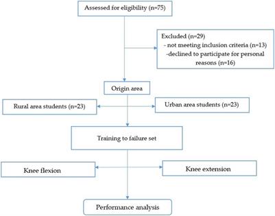 Differences in knee flexor and extensor force and kinematic variables in rural versus urban area female students in Romania